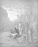 Dore_02_Exod17_Moses Strikes the Rock at Horeb
